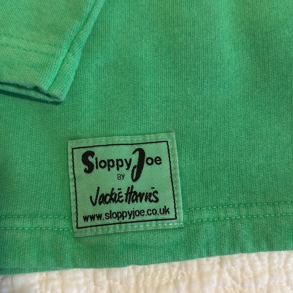 Sloppy Joe Clothing Size 2 collar 02 NWT in Emerald Green - Picture 3 of 7